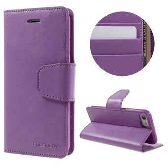 Goospery Soft Organizer Case for iPhone 7 / iPhone 8. - Purple
